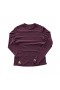 Burgundy Tracksmith Session Long Sleeve Women's Shirts