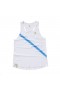 White Blue Tracksmith Strata 2023 Women's Singlet