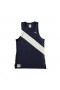 Navy White Tracksmith Van Cortlandt Women's Singlet