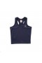 Navy Tracksmith Twilight Crop Women's Tank