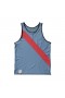 Blue Red Tracksmith Van Cortlandt Men's Singlet