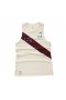 White Burgundy Tracksmith London Women's Singlet