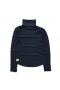 Navy Tracksmith Fells Turtleneck Women's Base Layer