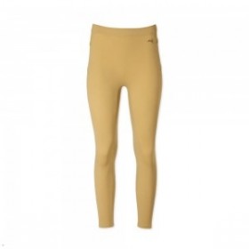 Yellow Tracksmith Turnover Crop Women's Tights