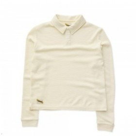White Tracksmith Fells Rugby Women's Shirts