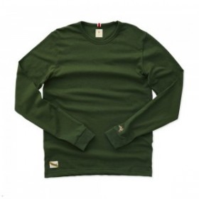 Olive Tracksmith Grayboy Long Sleeve Women's Shirts