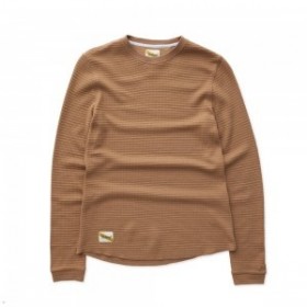Brown Tracksmith Fells Waffle Women's Base Layer