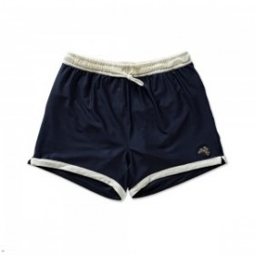 Navy White Tracksmith Van Cortlandt Grand Men's Shorts