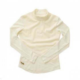 White Tracksmith NDO Wind-Block Mockneck Women's Shirts