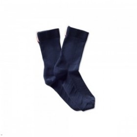 Navy Tracksmith Speed Crew Sock