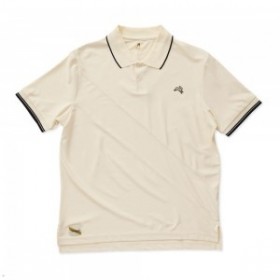White Tracksmith Van Cortlandt Polo Men's Shirts