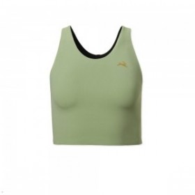 Olive Tracksmith Turnover Crop Women's Tops