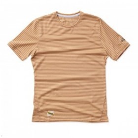 Brown Tracksmith Horizon Men's Tee