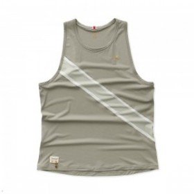 Olive Tracksmith Strata Men's Singlet