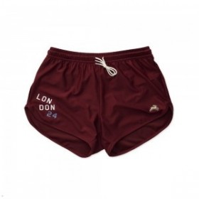 Burgundy Tracksmith London Men's Shorts