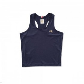 Navy Tracksmith Twilight Crop Women's Tank