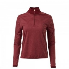 Red Tracksmith Session Quarter Zip Women's Mid Layer