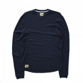 Navy Tracksmith Fells Waffle Men's Base Layer