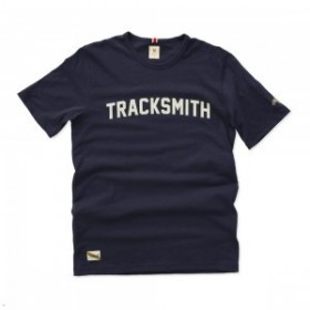 Navy White Tracksmith Grayboy Women's Tee