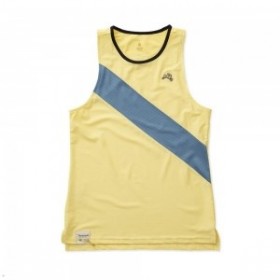 Yellow Blue Tracksmith Van Cortlandt Women's Singlet