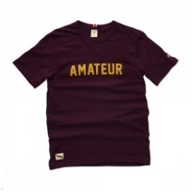 Burgundy Tracksmith Grayboy Amateur Men's Tee