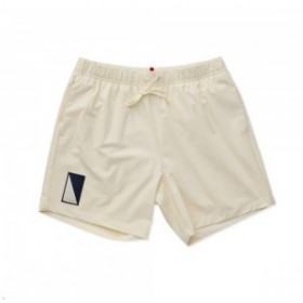 White Navy Tracksmith Run Cannonball Run Men's Shorts