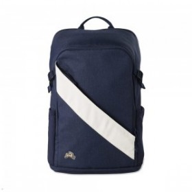 Navy White Tracksmith Olmsted Pack Bags