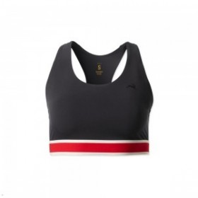 Black Tracksmith Run Women's Bra