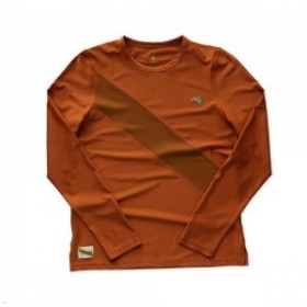 Brown Tracksmith Van Cortlandt Long Sleeve Women's Shirts