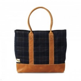 Navy Tracksmith Tote Bags