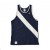 Navy White Tracksmith Van Cortlandt Men's Singlet