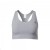 Grey Tracksmith Run Cannonball Run Women's Bra