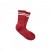 Red White Tracksmith Merino Tube Sock