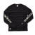 Black White Tracksmith Grayboy Long Sleeve Men's Shirts