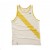 Beige Yellow Tracksmith Van Cortlandt Men's Singlet