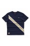  Navy Gold Tracksmith Strata férfi póló