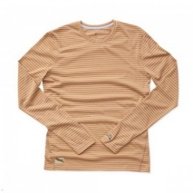  Narancssárga Tracksmith Horizon hosszú ujjú férfi ingek