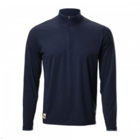  Navy Tracksmith Session Quarter cipzáras férfi középső réteg