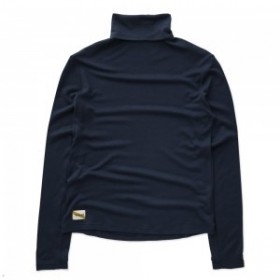  Navy Tracksmith Fells Turtleneck férfi alapréteg