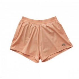  Pantaloncini arancioni Tracksmith Session Speed ​​da uomo