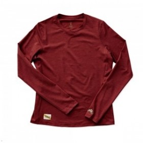  Magliette a maniche lunghe da donna Red Tracksmith Session