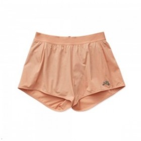 Pantaloncini da donna Orange Tracksmith Session Speed