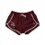  Pantaloncini da donna Tracksmith London Burgundy