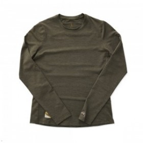  Olive Tracksmith Session Langermede skjorter for kvinner