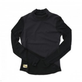  Black Tracksmith NDO Wind-Block Mockneck dameskjorter