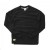  Svart Tracksmith Rapid Transit Crew genser for menn