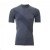  Blå Tracksmith Brighton Base Layer T-skjorte for menn