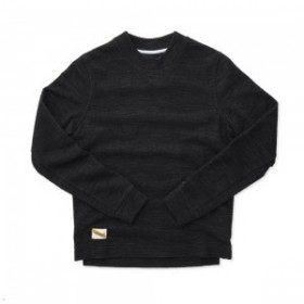  Czarna bluza damska Tracksmith Rapid Transit Crew