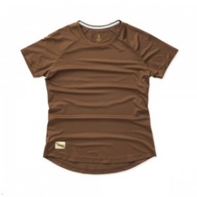  Brązowa koszulka damska Tracksmith Twilight