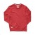  Pánska mikina Red Tracksmith Trackhouse Midweight Crew